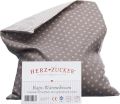 Herzzucker Raps-Wärmekissen 26 x 21 cm Sternchen beige